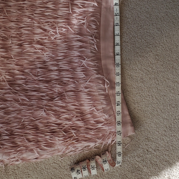 Express pink fringed mini skirt - Picture 2 of 6